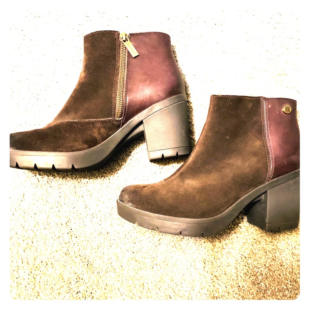 Bussola Leather Boots Size 8.5/9